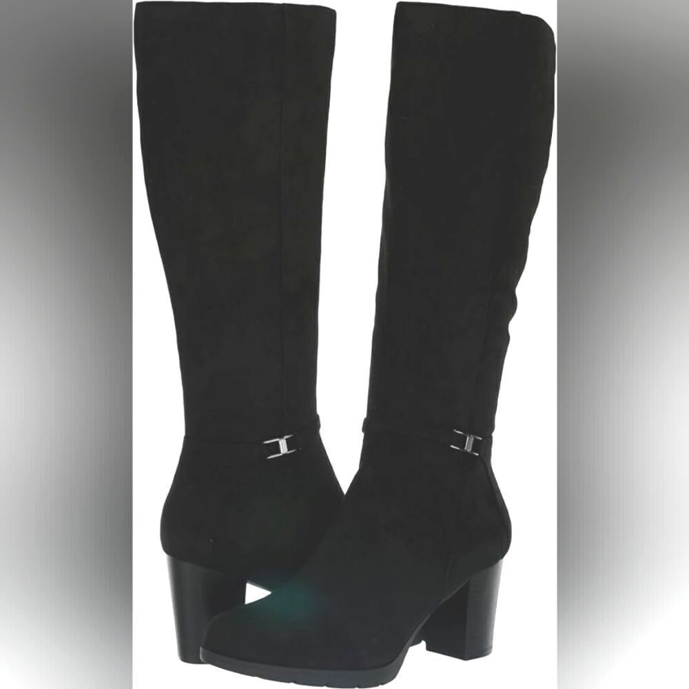 (T-DD288)  Anne Klein Women's Rya Fashion Boot Sz 7